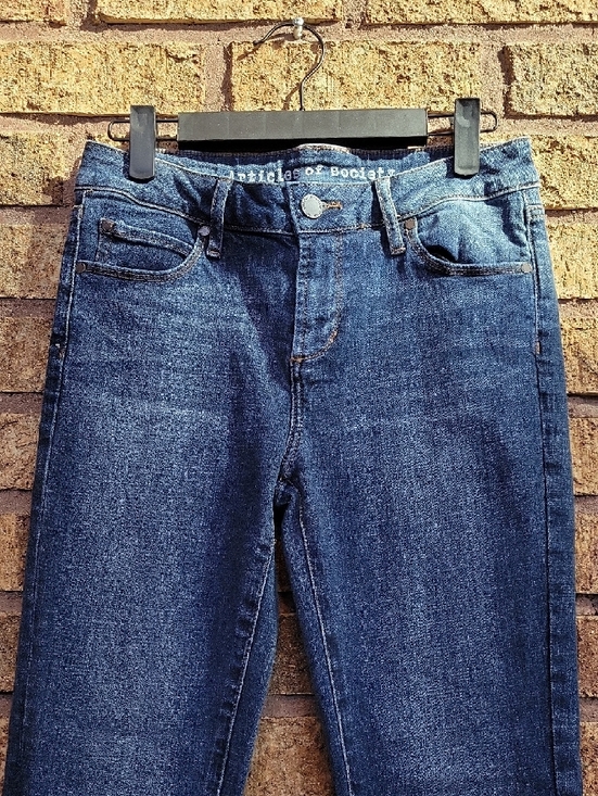 Articles Of Society Sarah Skinny Stretch Dark Wash Skinny Jeans Size 26 - Picture 5 of 12
